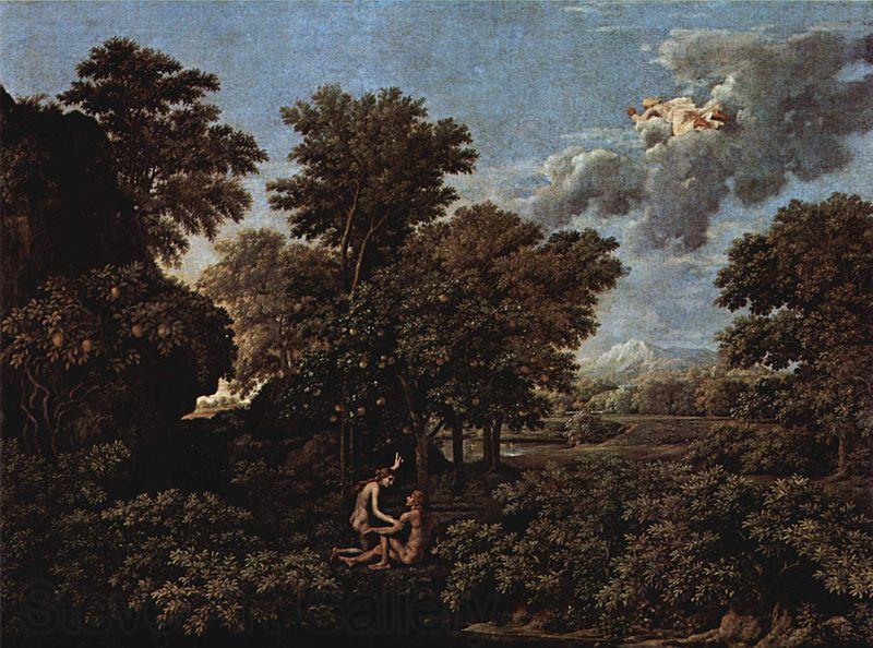 Nicolas Poussin Le Printemps ou Le Paradis terrestre Germany oil painting art